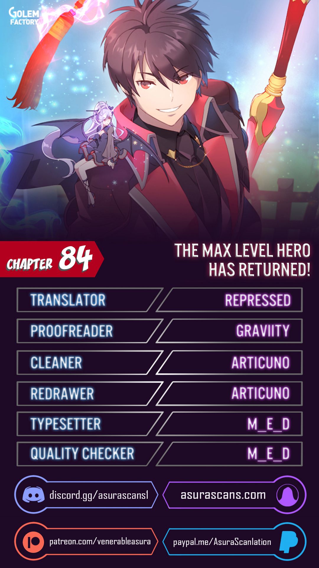 The Max Level Hero has Returned! Chapter 84 image 1